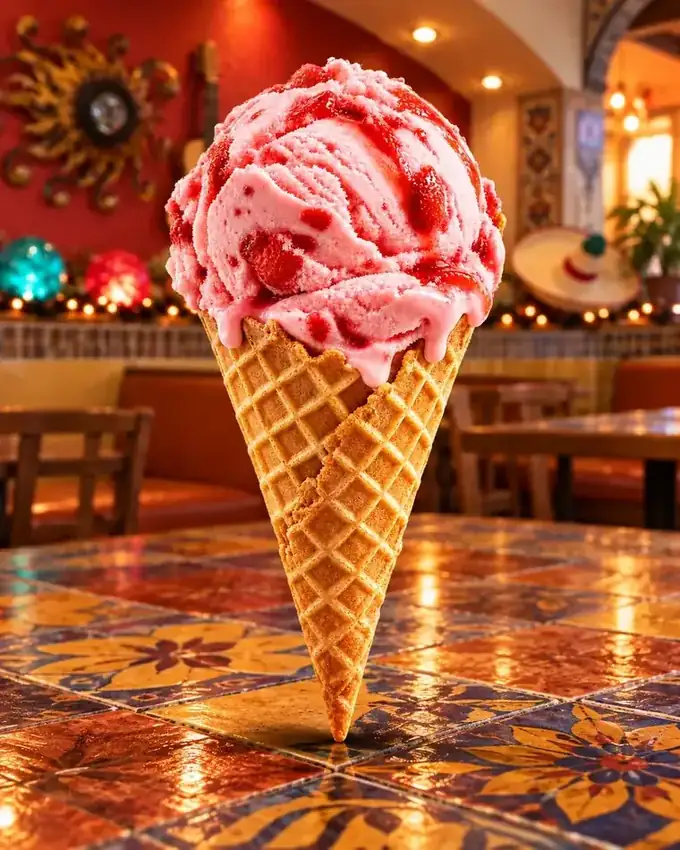 Cono de helado de La Parrilla Tap